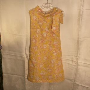 Vintage 1960s  shift dress home made